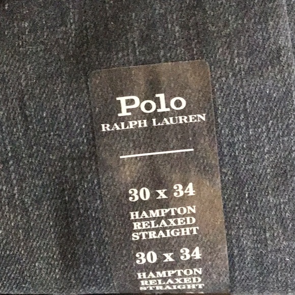 NWT Ralph Lauren Polo Hampton Relaxed Straight fit. - Picture 5 of 5
